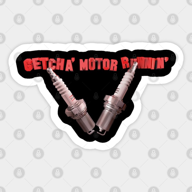 GET YOUR MOTOR RUNNING Sticker by AndiBlair